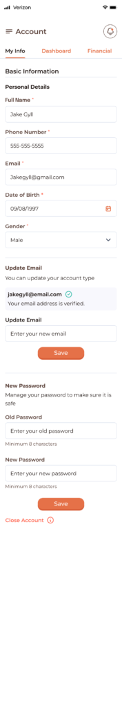 Book app design notifications