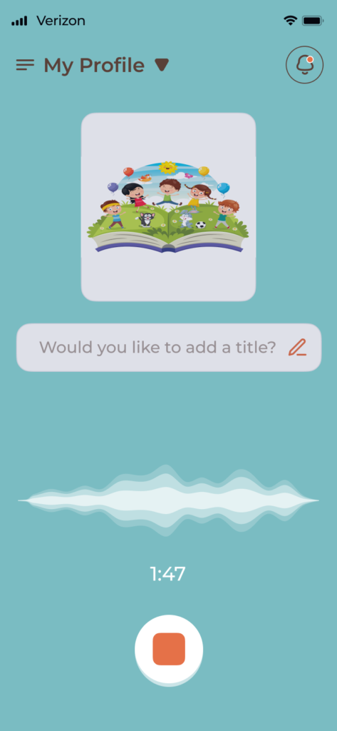 Book app design record